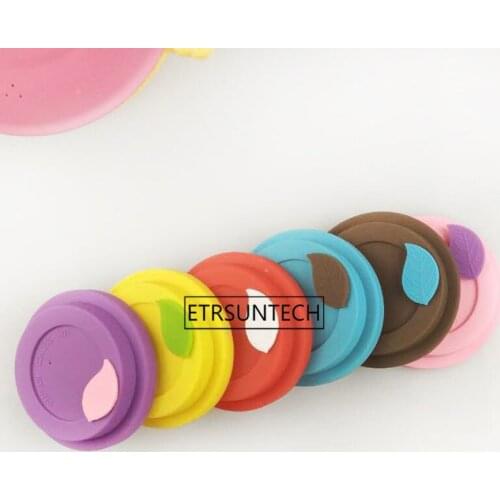 Leaves Silicone Cup Lid Leaf Seal Dust-proof Cover For Glass Ceramic Plastic Mug