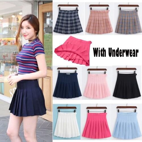 LUOGEN Pleated Skirt
