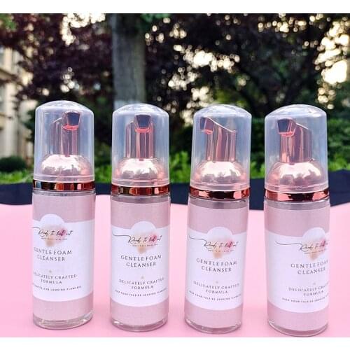 Lash Cleanser Shampoo for Eyelash Extension Wholesale Clean Tools No Irritation Eyelash Foam Soap Bluk Private Label Shampoo