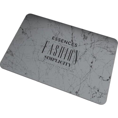 Silica gel mud foot pad diatom mud water absorption pad anti slip pad quick drying board bathroom floor pad toilet pad