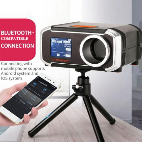 Shooting Chronograph Wifi Shooting Speed Meter Ball Velocity Energy Measurement Bullet Speed APP Bluetooth Link 8 languages