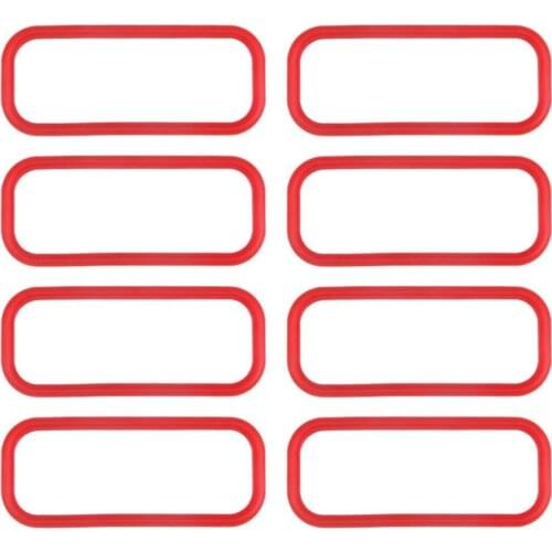 8pcs FAST LSX Intake Manifold Seal Oring Gaskets for Camaro Corvette LS GTO Scope of Application 1997 to 2004 LS1 LS6