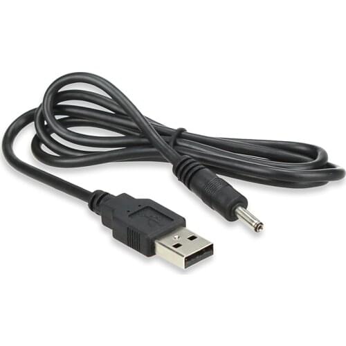 USB Charging Cable DC 3.5mm for 5V Charge Current Devices via USB Plug