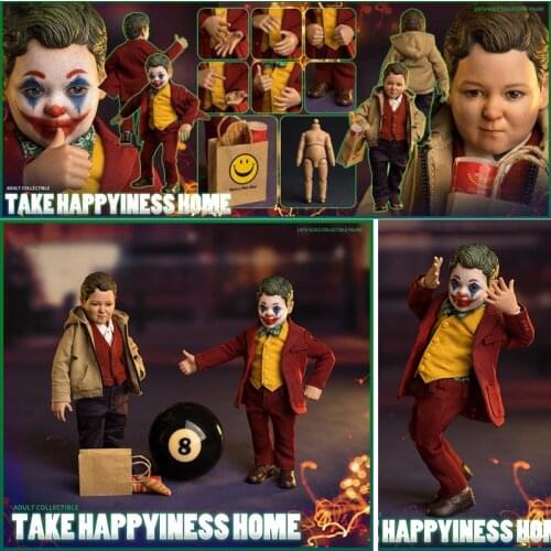 In Stock 1/6 JOKER Baby 3.0 Figure Model Lakor Baby bb016 bb017 7'' Kids Action Dolls Toys for Collection Children Gifts