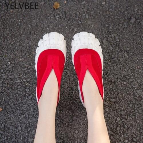 Casual Flats Platform Zapatos 2021 New Spring Autumn Women Designer Oxford Goth Platform Walking Slip-on Cozy Dress Lady Shoes