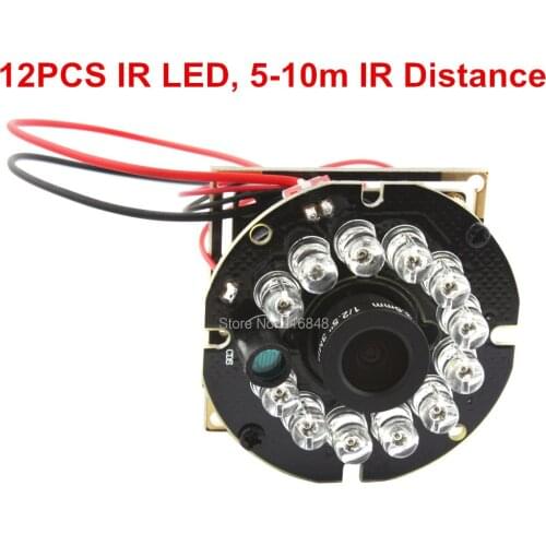 12pcs IR LED 1080P Surveillance camera HD 200W pixel UVC1.1 tablet notebook computer using Infrared USB camera module