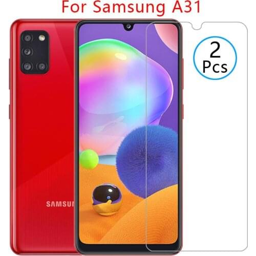 2pcs protective glass for samsung a31 screen protector HD tempered glas on galaxy a 31 31a film samsunga31 samsun samsumg galaxi