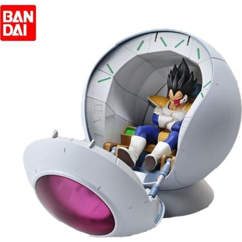 Bandai Assembly Model Figure rise Dragon Ball Vegeta Space Capsule Spaceship Action Figure Toy