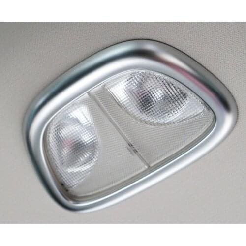 For Jeep Cherokee 2014-2016 1Pcs ABS Interior Car Rear Roof Dome Reading Light Lamp Cover Trim Decor Frame Styling Moulding