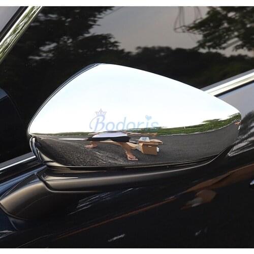 For Mazda CX-30 CX30 2020 2021 Chrome Side Mirror Cover Rear view Overlay Rearview Cap Moulding Ring Car Styling Accessories