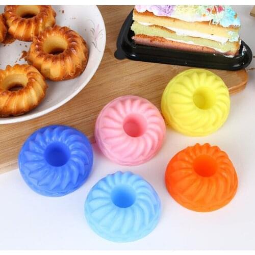 Small Silicone Cupcake Mold Baking Tool Cakes Decorating Tools Kitchen Bakeware Cake Mold Muffin Cup ZA6839