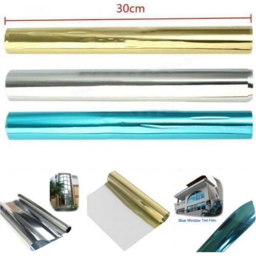 One-way Glass Self Adhesive Mirror Window Film DIY Reflective Insulated Foil Privacy for Home Office Decor Stickers