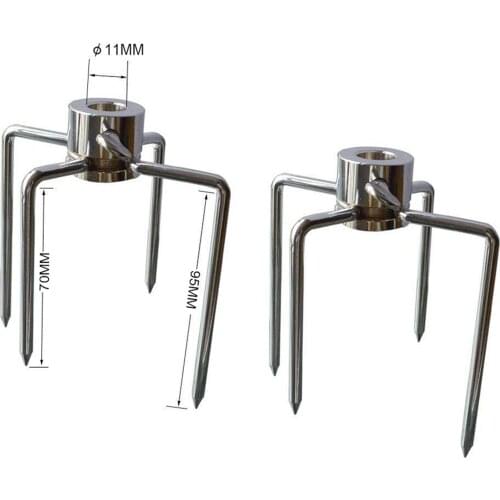 A Pair Of Stainless Steel Forks Grill Rotisserie Meat Forks Multi-functional Plating Grill Fork Outdoor Barbecue Accessories