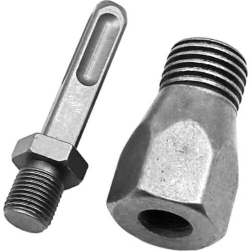 High Quality 40CR Steel Electric Hammer Shaft Adapter With Four-Hole Square Handle For Hitting Brick Walls