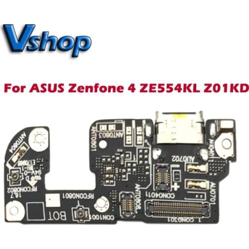 For ASUS Zenfone 4 ZE554KL Charging Port Board for ASUS Zenfone 4 Z01KD Phone Flex Cables Replacement Parts USB Dock Charger