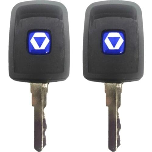 2key For xugong For XCMG For liugong Loader 30E 40B 50C 50CN 855 856 Electric Lock Key