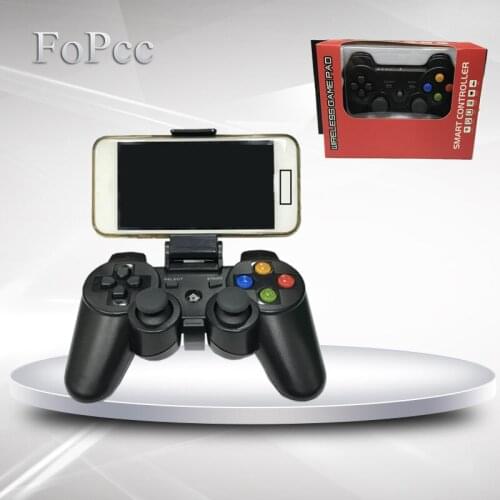 FoPcc Wireless Gamepad Mobile Phone Game Controller Joystick for Laptop/Pad/Smart TV/TV Box with Android 4.0 System and Above