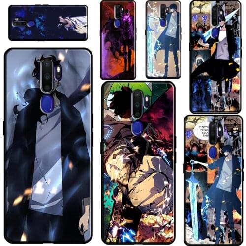 Anime solo leveling For OPPO A52 A72 A91 A5 A9 A31 A53 2020 Reno2 Z Find X2 X3 Pro A3S A5S A1K A15 A93 Case