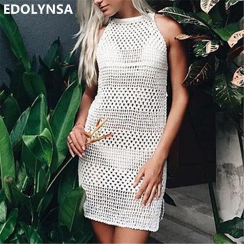 EDOLYNSA Fashionable Knitted Dresses