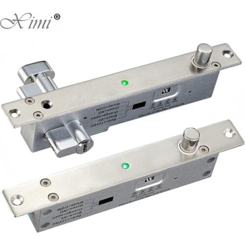 Wooden gate door Electric Mortise DC 12V Fail Safe Electric Drop Bolt Lock for Door Access Control Security Lock Doors System