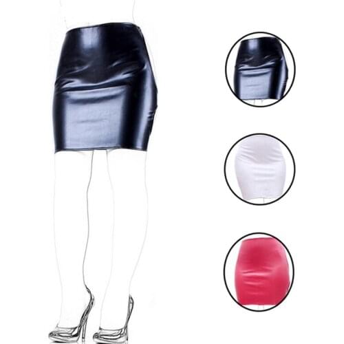 Fetish Bondage Restraints PU Butt Exposed Package Skirt Sexy Skirt Adult Games Cosplay Sex Slave Bdsm Sex Toys For Women