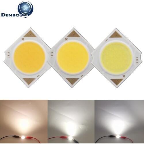 Allcob manufacturer 14x14mm Square LED COB Light Source Epistar chip 3W 5W 7W 10W 12W COB LED for spotlight bulb lamp