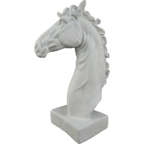 Horse Figured paintable decorative Polyester paintable decorative objects декоративные предметы под роспись