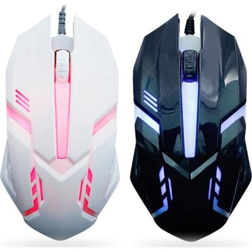 Ergonomic Wired Gaming Mouse 3Keys 1200DPI LED USB Computer Mouse Gamer Mice X7 Silent Mause With Backlight For PC Laptop мышь