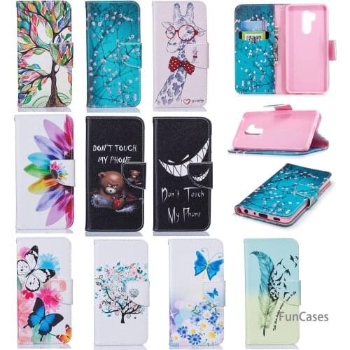 Giraffe Flip Phone Case sFor Aksesuar LG G7 Holsters Clips Case Capa Unicorn Telefon Aksesuar Case For LG G7 Phon E Celular Ajax