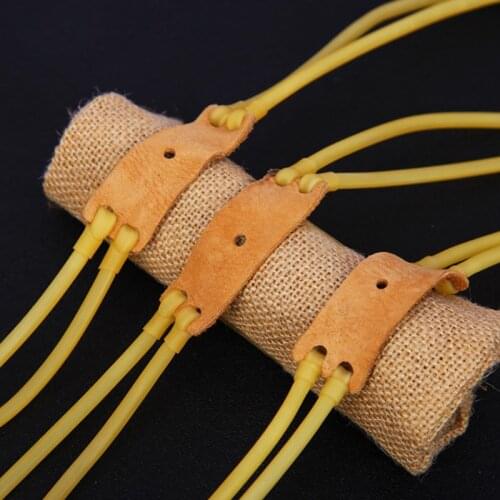 1pcs Card Beads Rubber Band Set Outdoor Tools Strip Elastic Rubber Band Hunter Slingshot Catapult Hunting Rubber