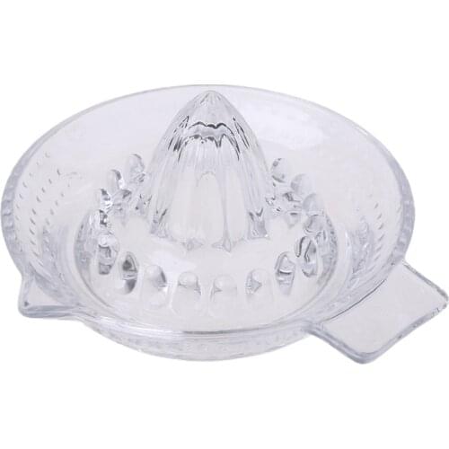 W3JE Glass Manual Juicer Citrus Fruit Juicer Kitchen Orange Lime Lemon Squeezer Fruit Press Juice Machine Fruit Extractor