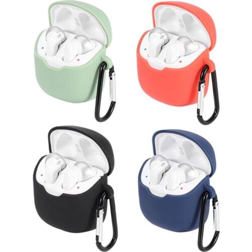 Silicone Protective Cover Shell Anti-fall Earphone Case for JBL Tune 220 TWS Wireless Bluetooth Earphones Accessories
