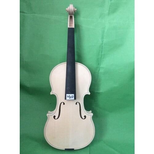 Violin in white 7/8 size Stradi model full hand made violin #1