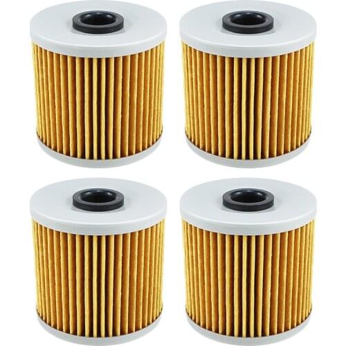 1/2/4pcs Motorcycle Oil Filter for Kawasaki BJ250 BJ 250 Estrella RS 250 TR 250 92-08 KZ250 80-83 Z200 77-83 Z250 81-83