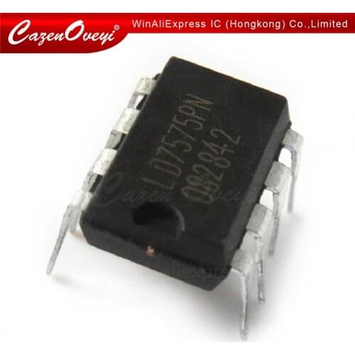 10pcs/lot LD7575PN LD7575 7575PN DIP-8 In Stock