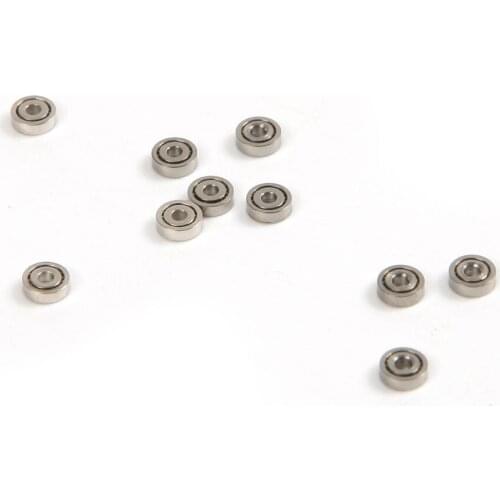 10pcs Miniature L-415ZZ 681ZZ 1x3x1mm Metal Shield Ball Bearings Wheel Roller Toy Model