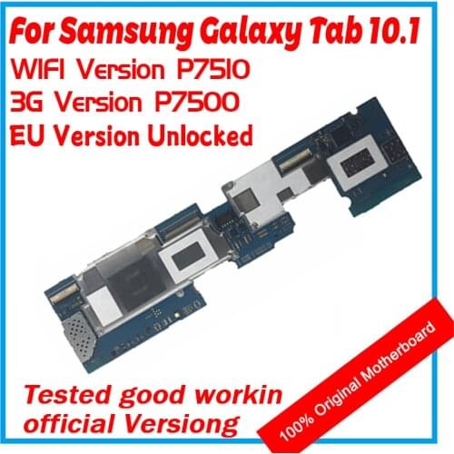 Galaxy Tab board for Samsung Galaxy Tab P7510 P7500 motherboard 16gb WIFI Version P7510 3G Version P7500 SIM Support