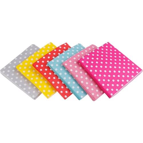 20PCS Polka Dot Paper Napkins Decoupage Printed Beverage Baby Shower Event & Party Tissue Napkins Kitchen Decoration Serviettes