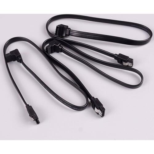 3pcs/set Dual Channel Hard Drive Data Cable 40cm SATA 3.0 Cable SATA 3.0 III SATA3 6GB/s Data Cable Straight Cord SAS Cable