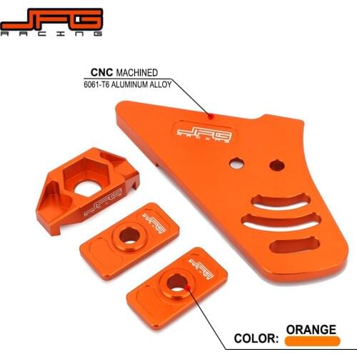 Motorcycle Aluminum Chain Guide Adjuster Kit For KTM SX50 06-18 PRO SENIOR LC 04-05 Junior 09 MINI 09-18 SXS50 11-13 Dirt Bike