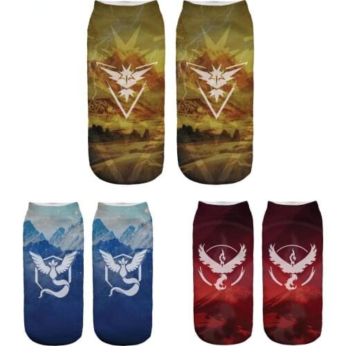 TAKARA TOMY Pokemon cute anime character Pikachu children socks men and women socks cosplay props accessories socks size 35-40