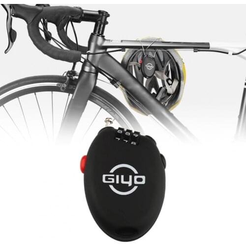 GIYO Anti-theft Multifunctional Mini Bike Coded Password Lock for Outdoor Cycling Mini Bike Coded Password Lock for Outdoor Cycl