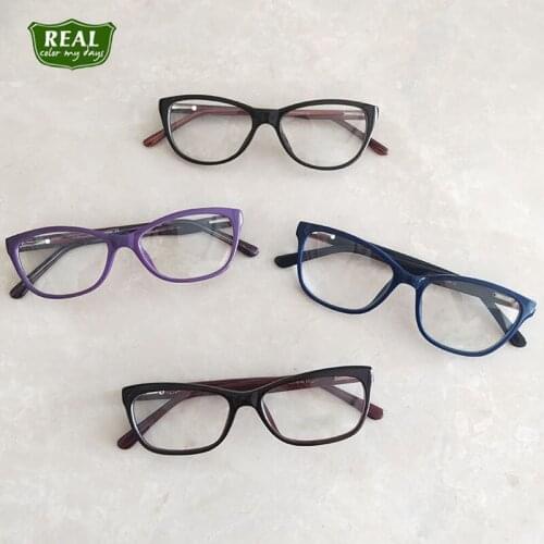 REAL Simple Design Plastic Optical Frame Men Women Prescription Glasses