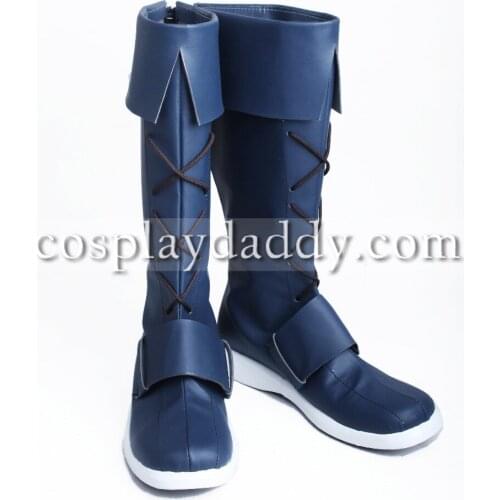 Undefeated Bahamut Chronicle Lux Arcadia Celistia Ralgris Halloween Male Long Cosplay Shoes Boots S008