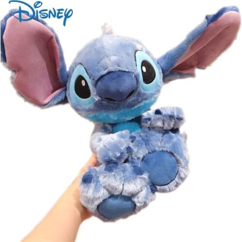 Disney Genuine Kawaii Stitch Plush Toys Lilo & Stitch Cute Anime Figures Stuffed Plush Dolls Decor Girl Birthday Gifts Kids Toys