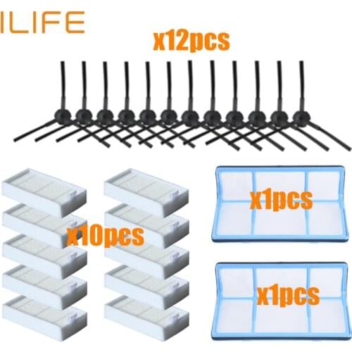 Primary filter for vacuum cleaner brush for ilife v1 v5 v5s V3 V3s v5pro ilife V50 V55 x5 v5s pro robot vacuum cleaner Parts