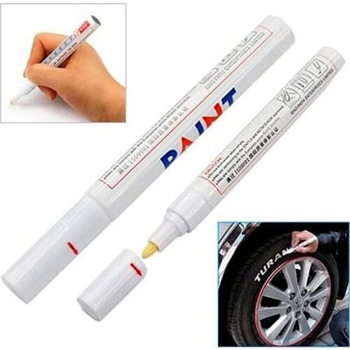 Rubber Writing Pen-White