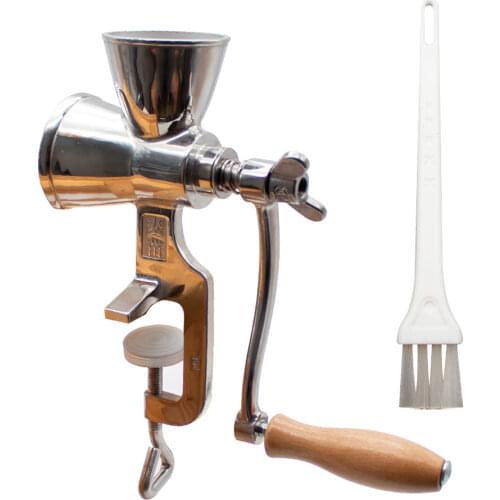 Manual 304 Stainless Steel Grinder Hand Grinding Machine for Flour Mill Feed Corn Grain Wheat Nuts Y