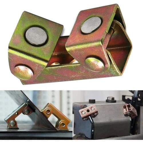 V-shaped Welding Holder Welding Positioner Magnetic Adjustable Fixture Clamps Magnet V-Pads Hand Tools Metal Working Tool