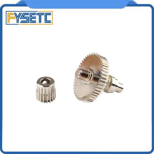 FYSETC Extruder Shaft Assemble Gear stainless steel Extruder Gear Set for prusa mini 3D Printer High-precision optimized version